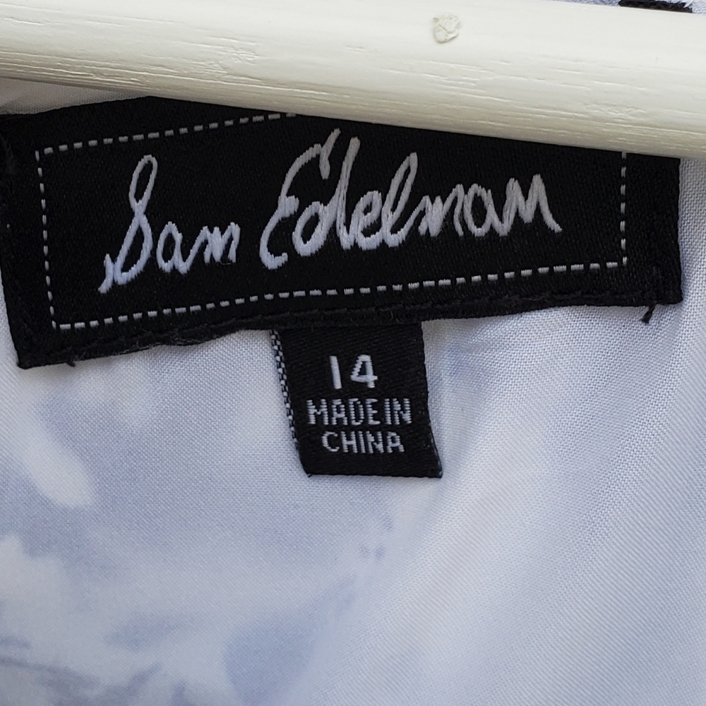 Sam Edelman Puff Sleeve Midi Dress - Picture 5 of 6